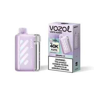 خرید پاد یکبار مصرف وزول ویستا 40000 پاف vozol vista انگور یخ