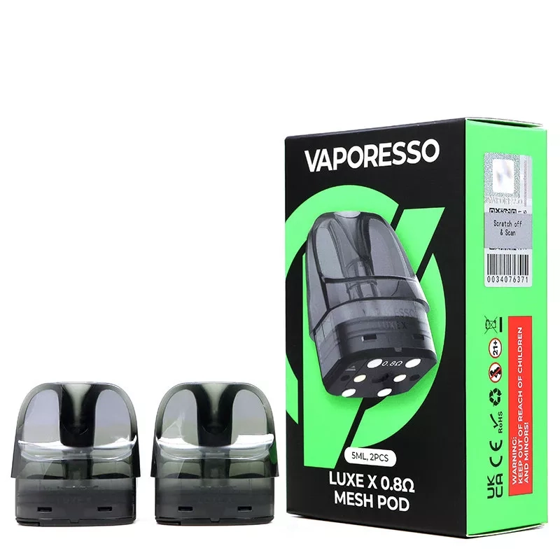 کارتریج ویپرسو لوکس ایکس Vaporesso Luxe X 1 کارتریج ویپرسو لوکس ایکس 0.8